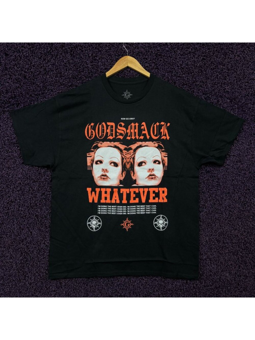 Godsmack Whatever Now Go Away Rock Band T-Shirt Size  Extra Large